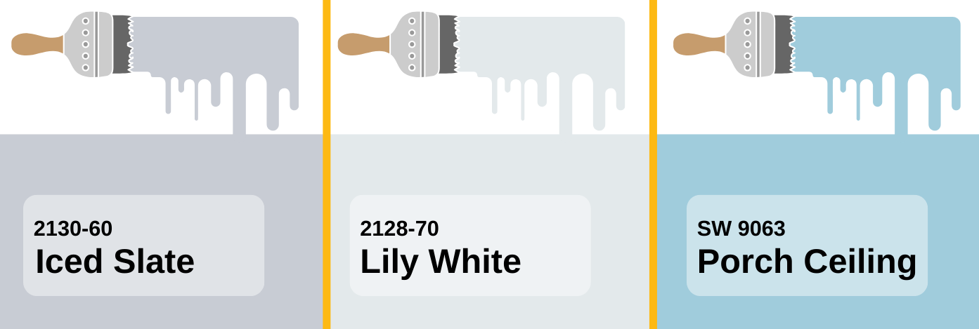 sherwin williams light blue and grey color palette